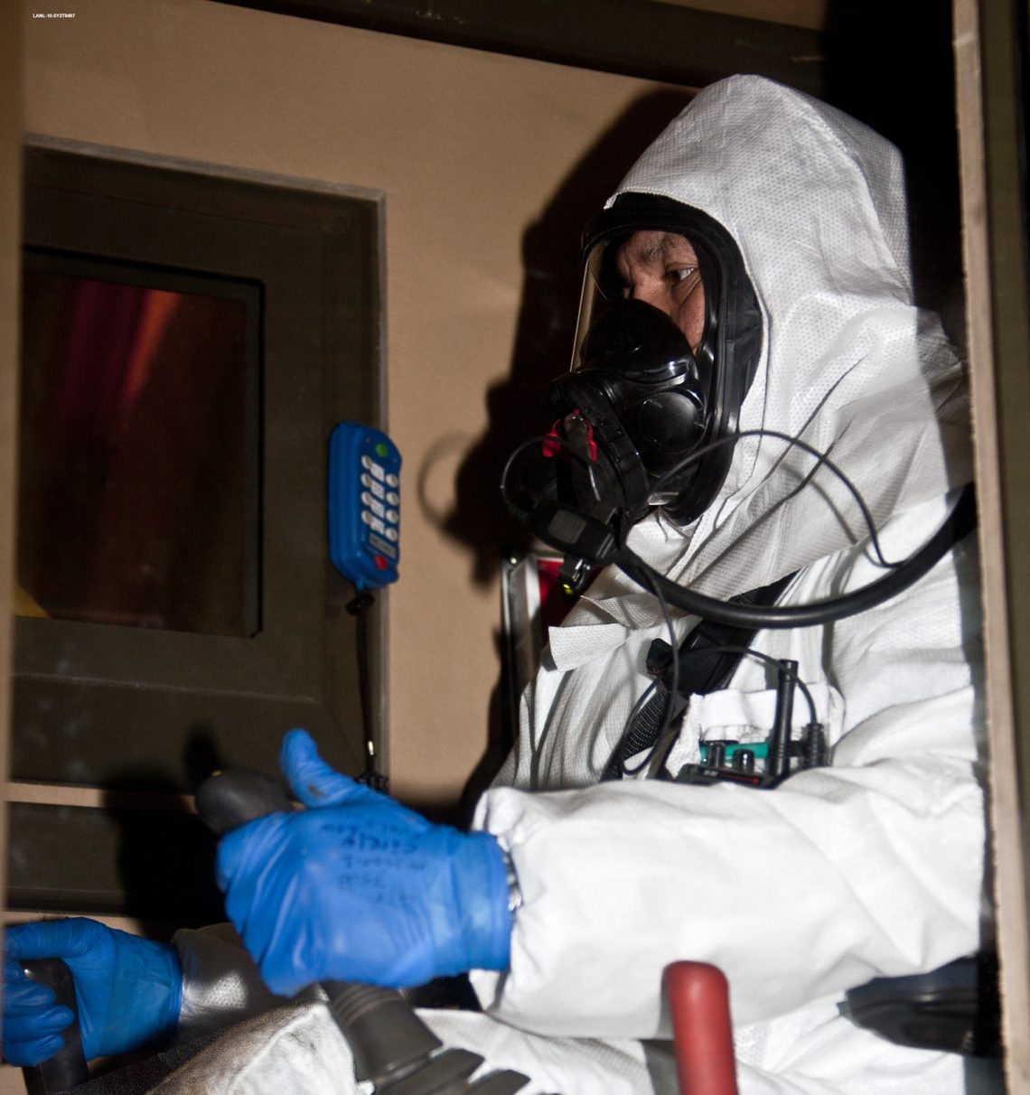 Worker wearing safety equipment covered by COIDA